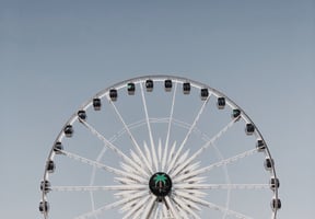 Ferris wheel in california